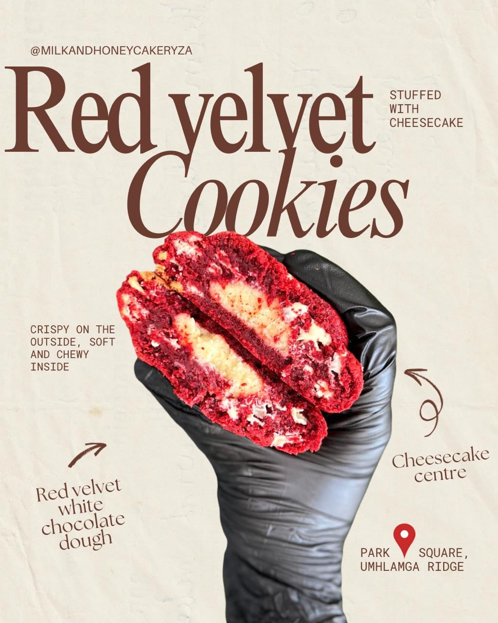 Red Velvet cookie