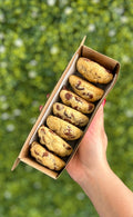 Mini Chocolate Chip Cookie Boxes.