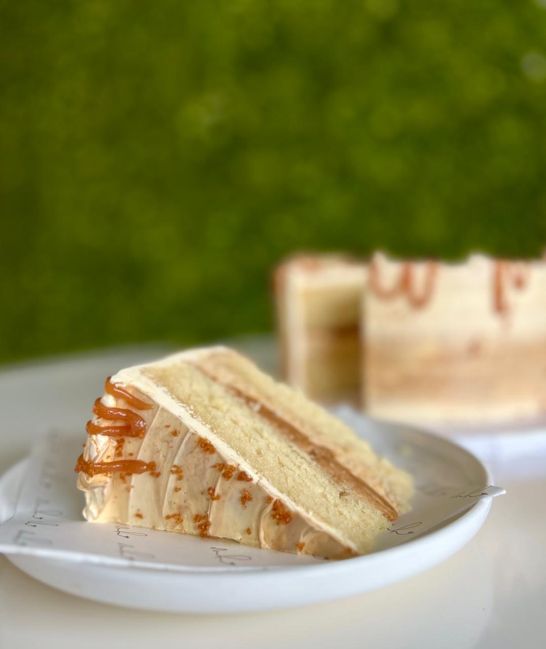 Biscoff Salted Caramel Celebration Cake