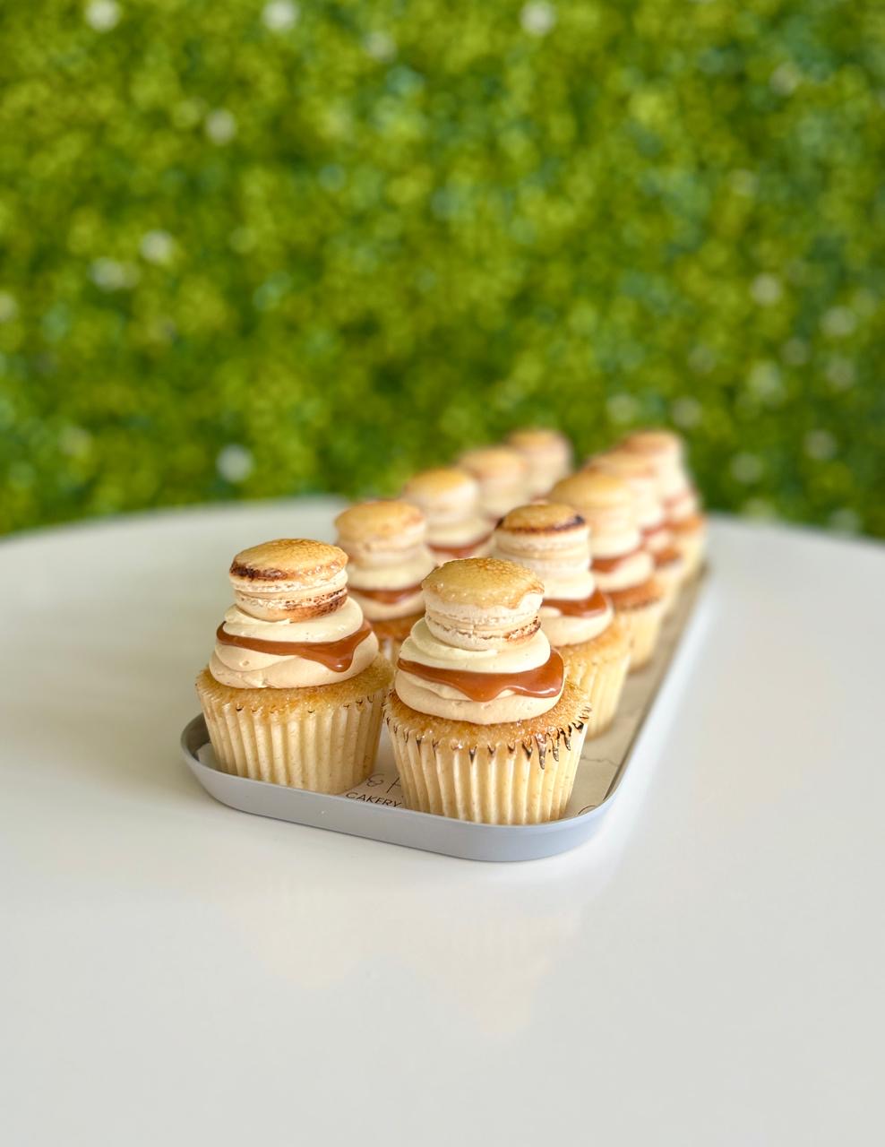 Creme Brûlée Cupcake