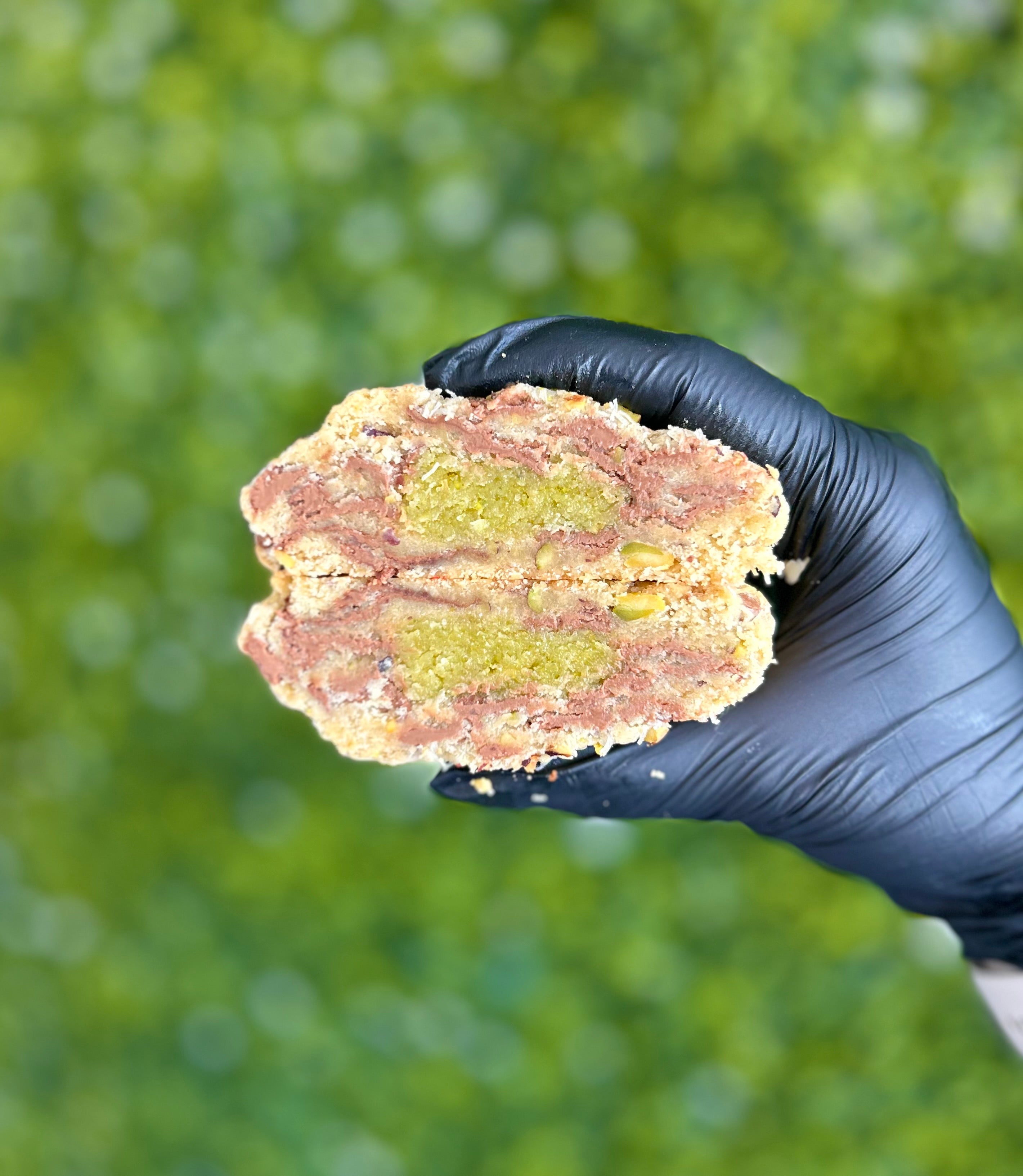 Kataifi Pistachio chocolate chip cookie.