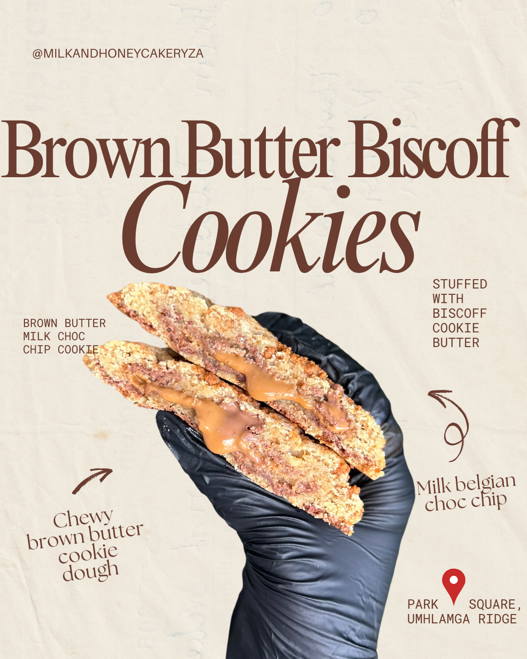 Brown Butter Biscoff Cookie.
