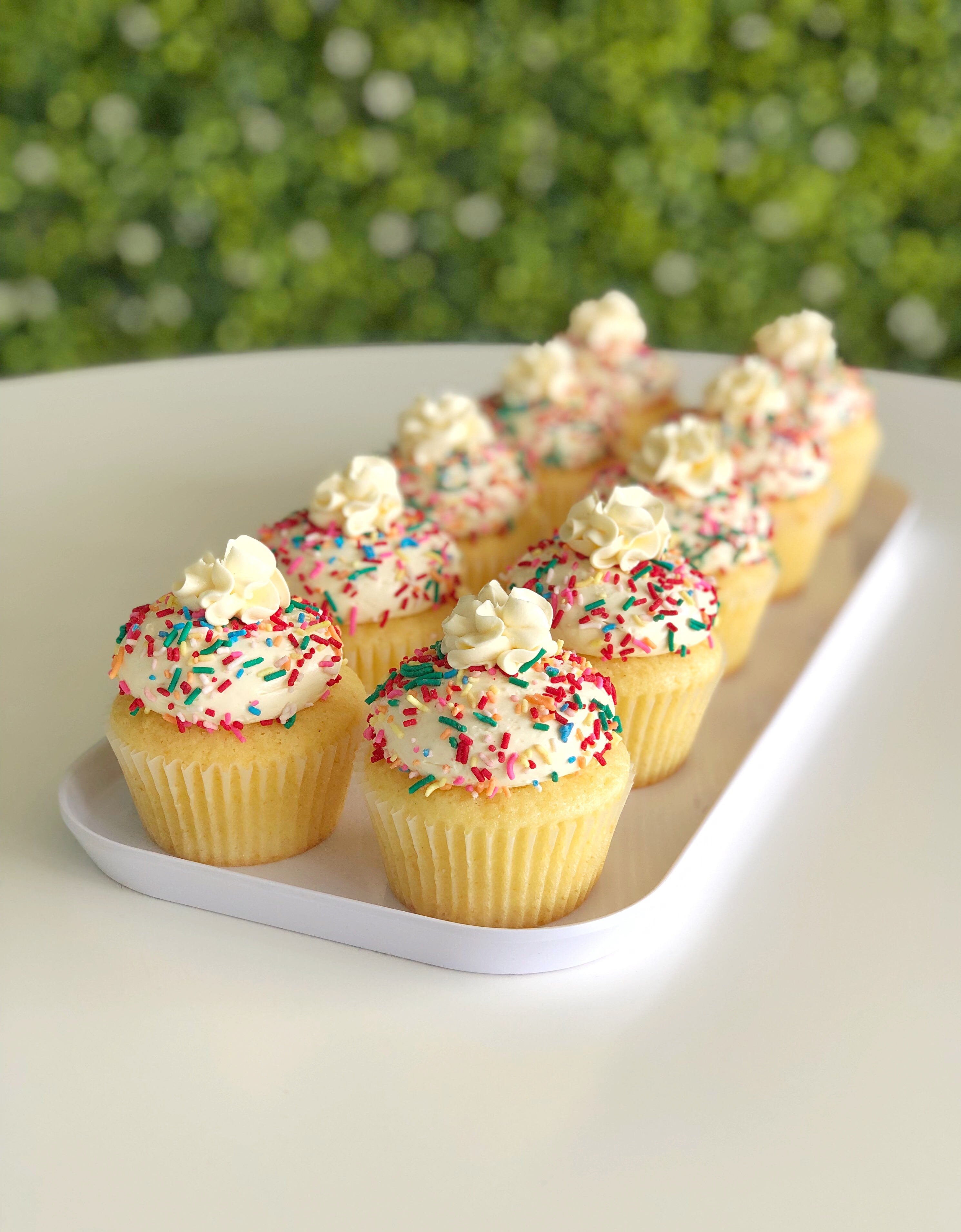 Birthday Cake Cupcakes